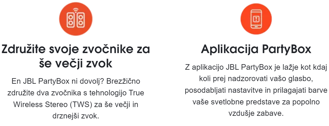 JBL PartyBox Encore karaoke zvočnik